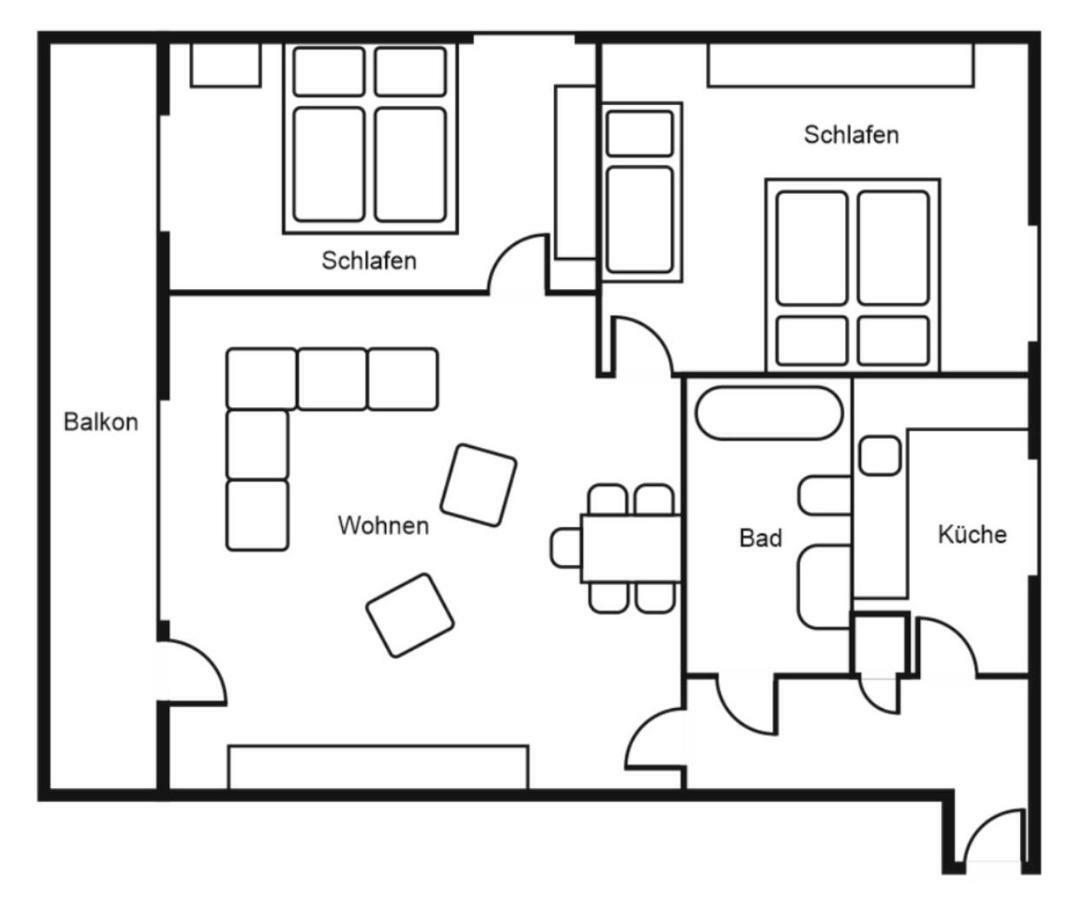 Stadtapartment Appartement *